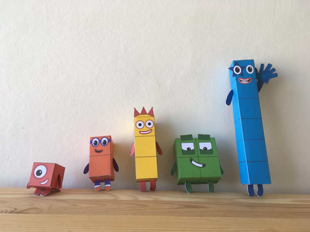 numberblocks soft toys